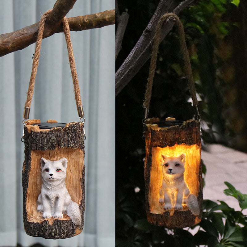 Fox Figurine Gift Solar Lamp