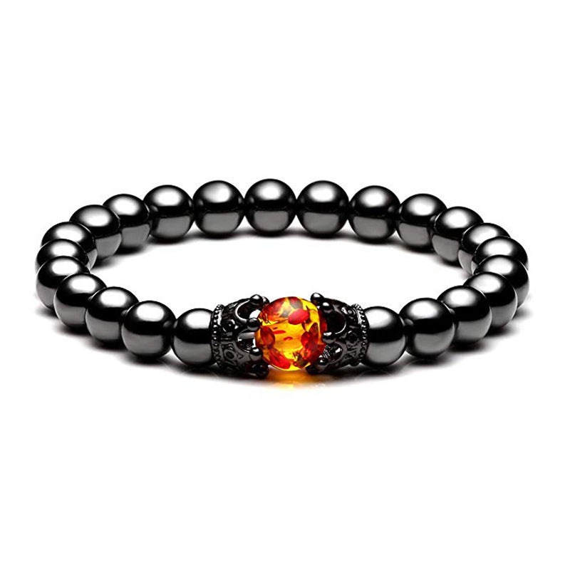 Black Magnet Zirconium Bracelet