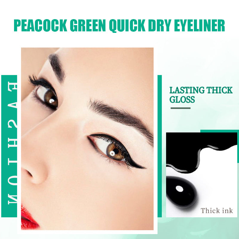 Peacock Green Quick Dry Eyeliner