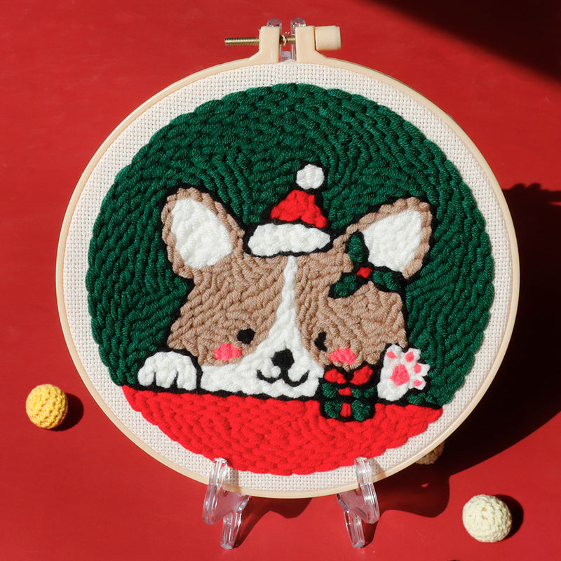 Christmas Series Poke Embroidery