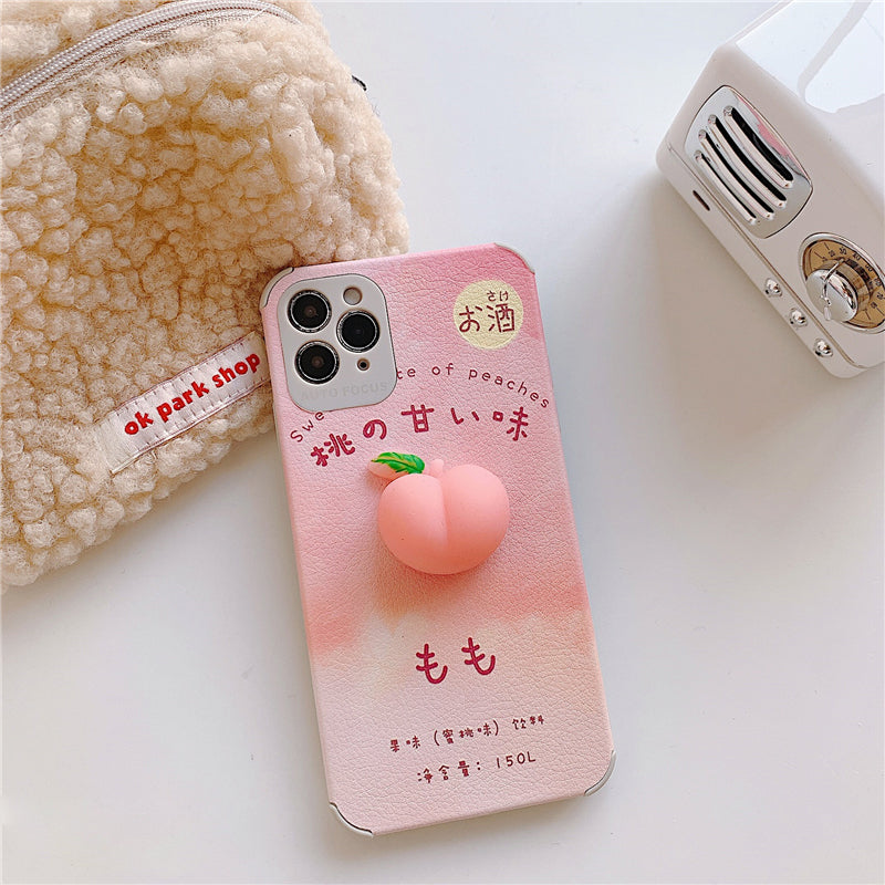 PINK SOFT CASE FOR IPHONE