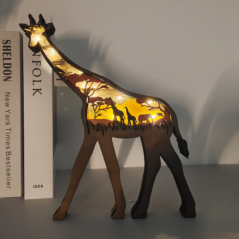 HOT SALE🔥-Giraffe Carving Handcraft Gift