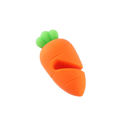 Silicone Baby Carrot Lid Elevated Spill Preventer🥕