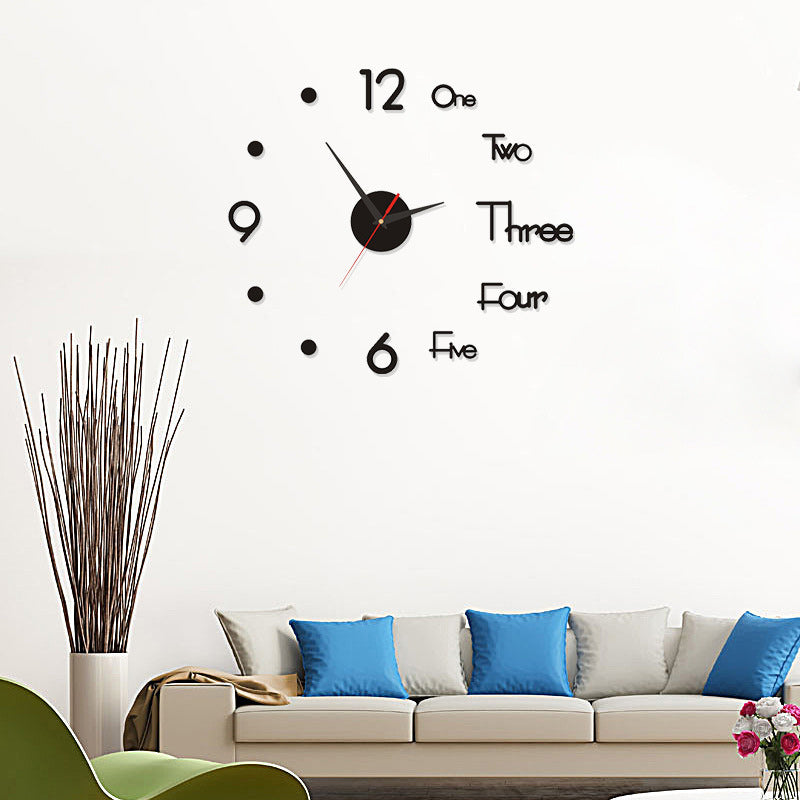 Luminous Wall Clock Wall Sticker