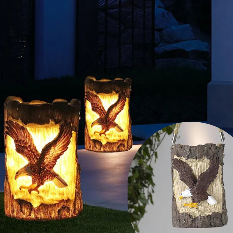 Eagle Figurine Gift Solar Lamp