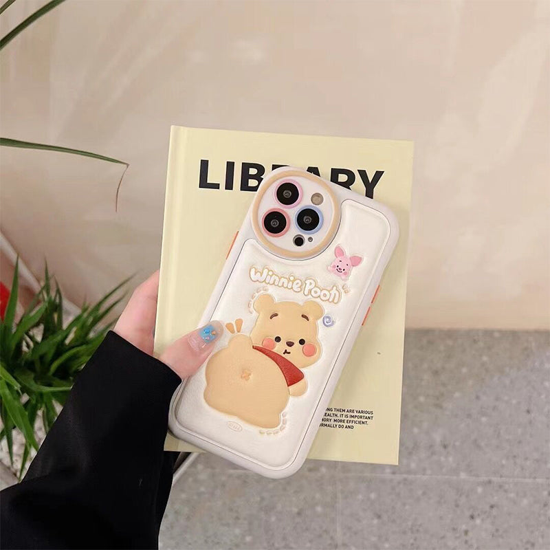 Cartoon Cute Butt Winnie The Pooh Phone Case