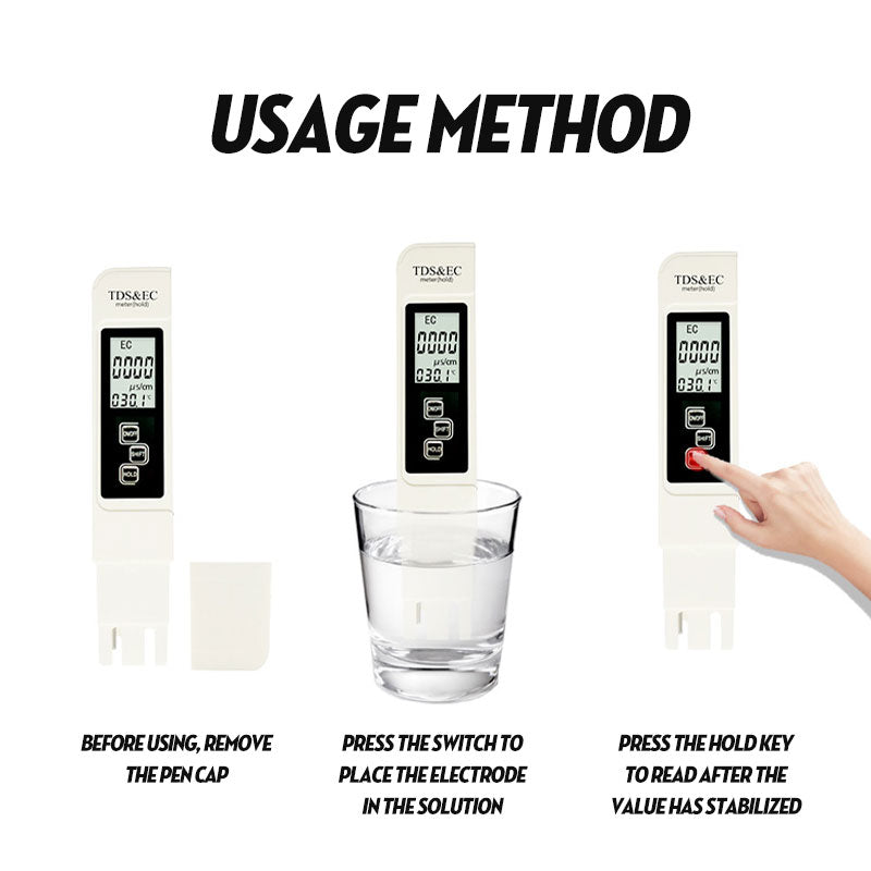 Three-in-one Water Quality Detection Pen