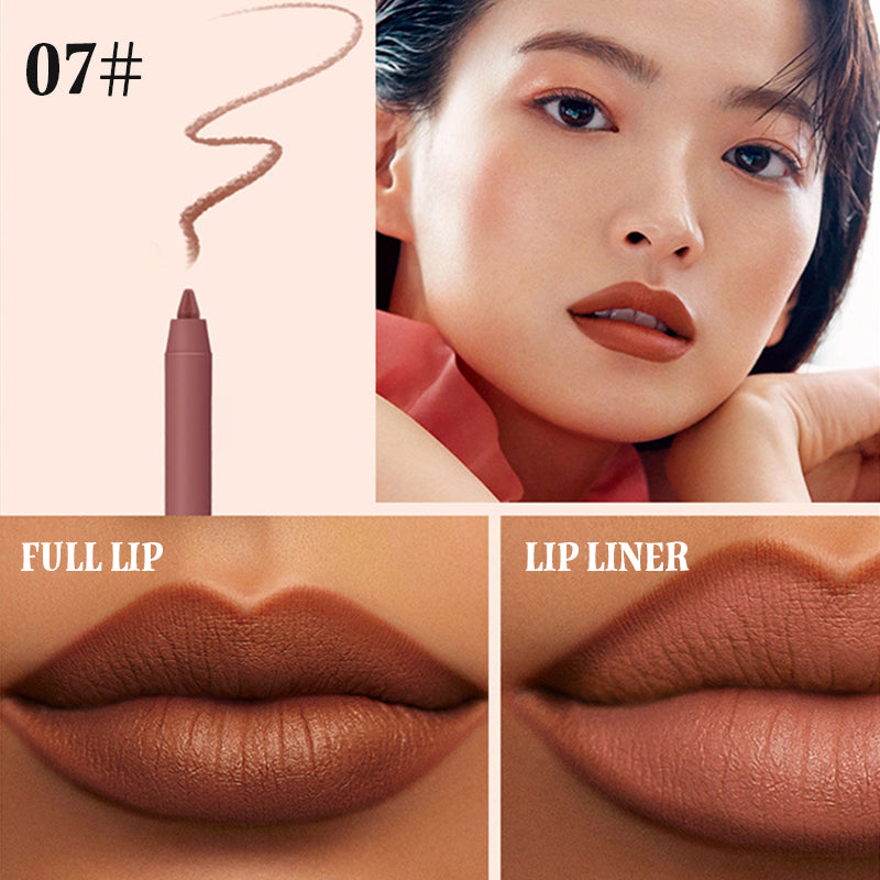 Waterproof Flesh Lip Liner