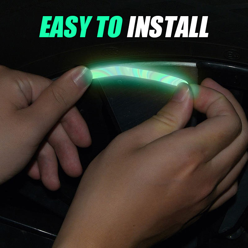 Luminous Tire Anti-Collision Sticker（20pcs)