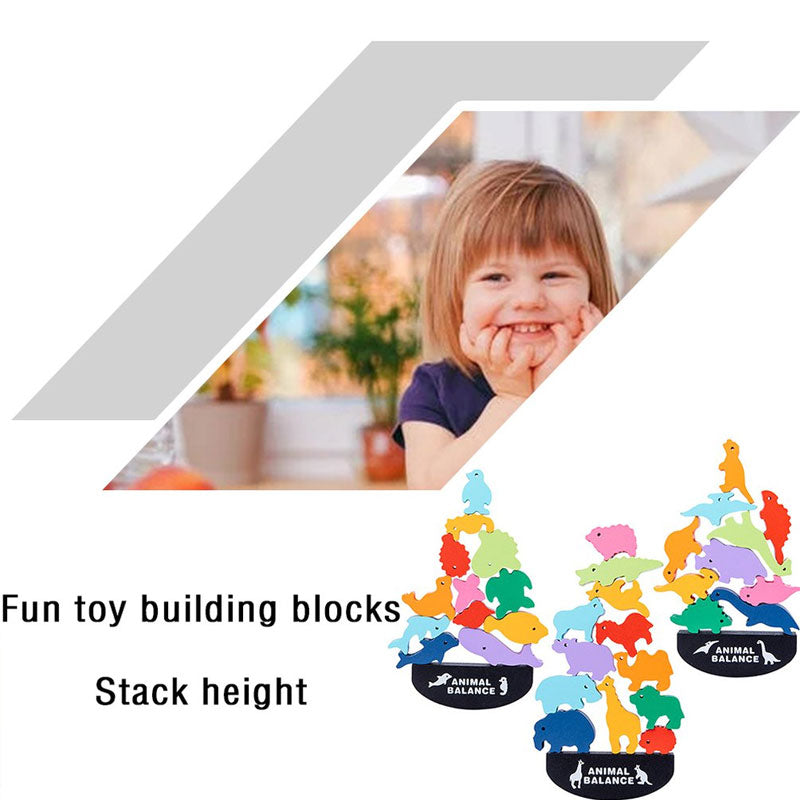 Zoo Balance Beam Building Blocks