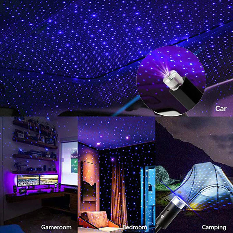 LED Galaxy Projector for Cars