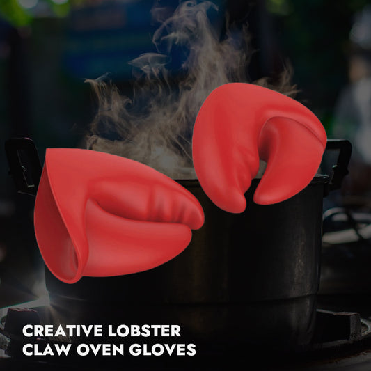 Creative Lobster Claw Oven Gloves