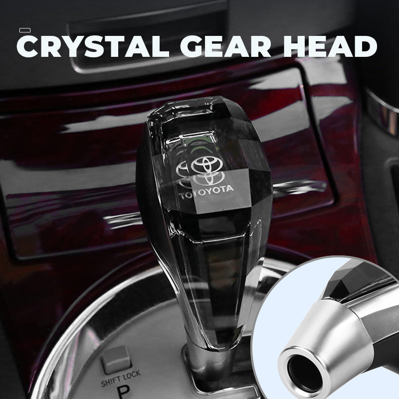 LED Crystal Gear Lever Head for Automobile Refitting