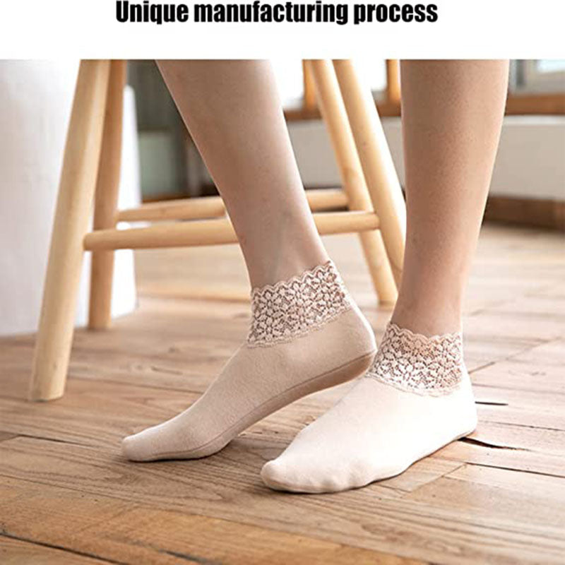 2022 Winter Warm Lace Socks