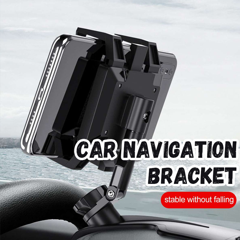 Hidden Number Plate Car Navigation Bracket