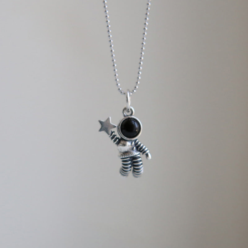 Astronaut Magnetic Necklace