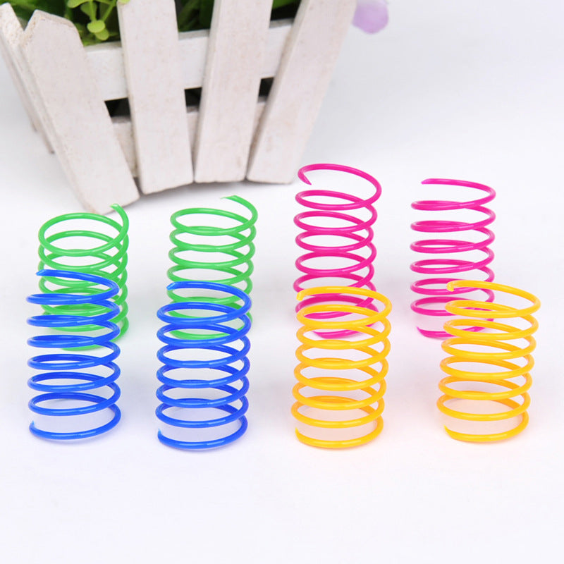 Colorful Spring Cat Toy (30 Pcs)