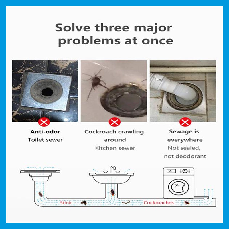 Deodorant Shield Floor Drain