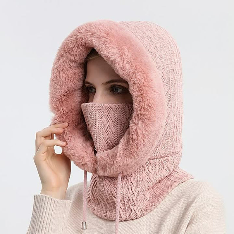 Warm Fashion Scarf Hoodie