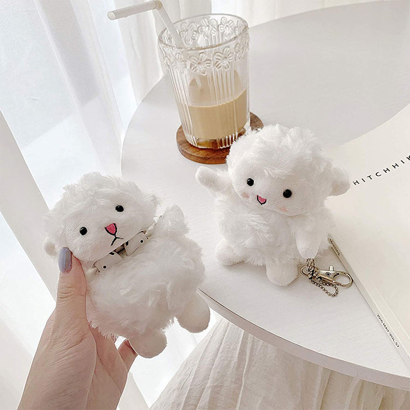 Plush Sheep Earphone Case for Couples