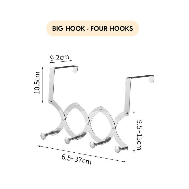 Stainless Steel Door Rear Telescopic Hook