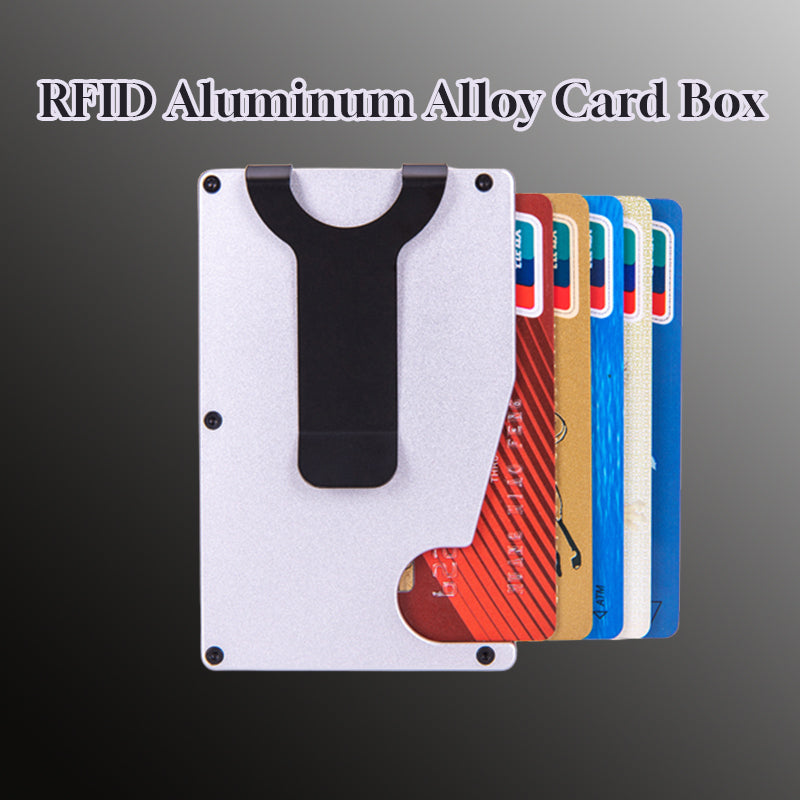 RFID Aluminum Alloy Card Box