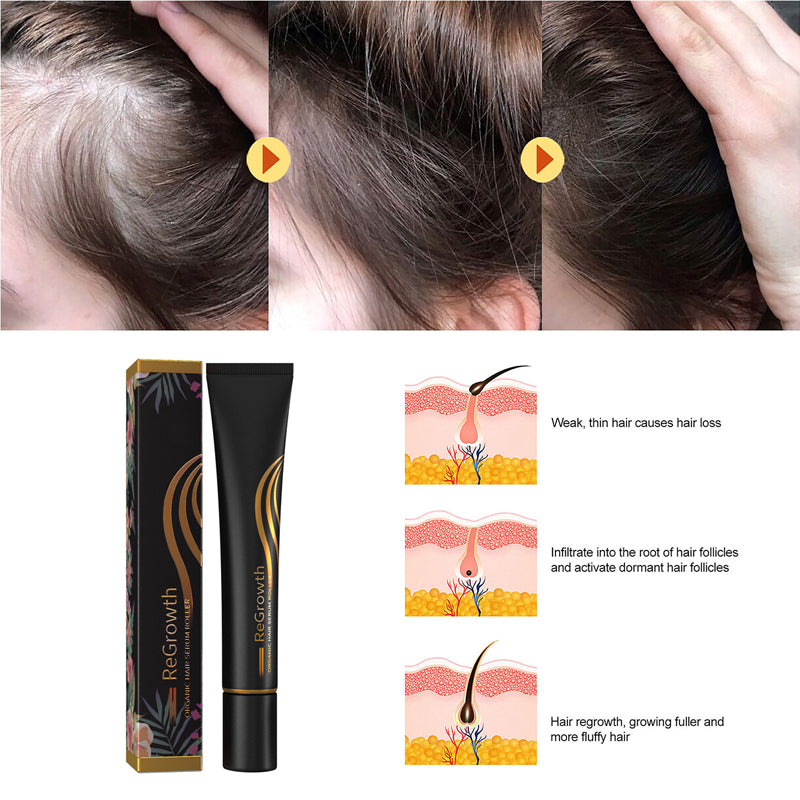 Organic Hair Serum Regenerating Roller