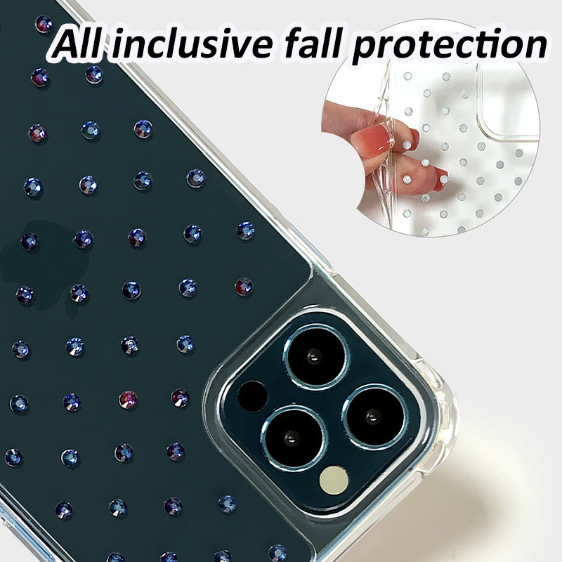 Three-dimensional Diamond Mobile Phone Case