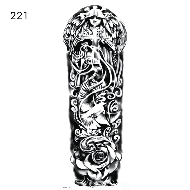 Full Arm Waterproof Tattoo Sticker