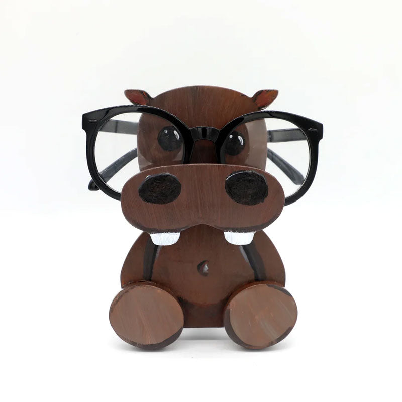 Hippo Animal Glasses Holder