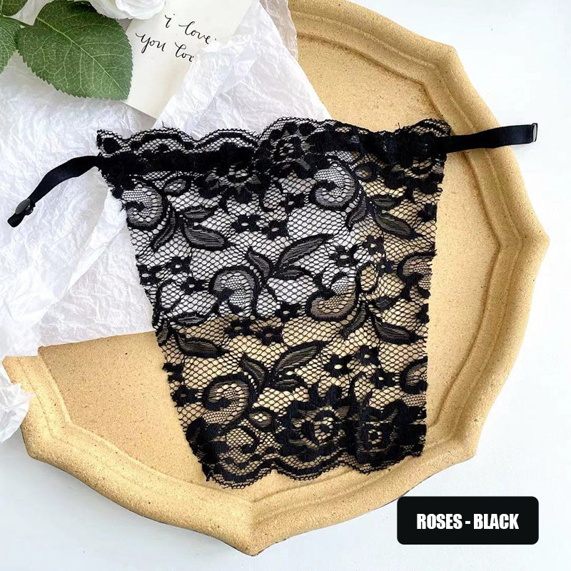 Spring Summer False Collar Lace Bandeau False Collar