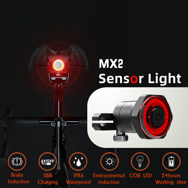 Smart Brake Sensing&Bicycle Rear Light