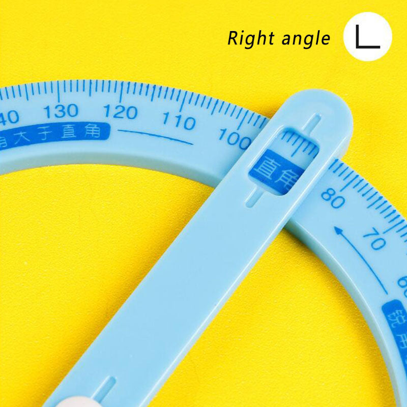 360° Plastic Degree Protractor