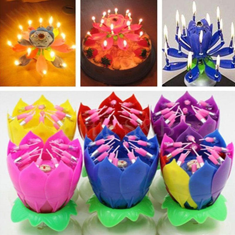 Cake Spin Candle