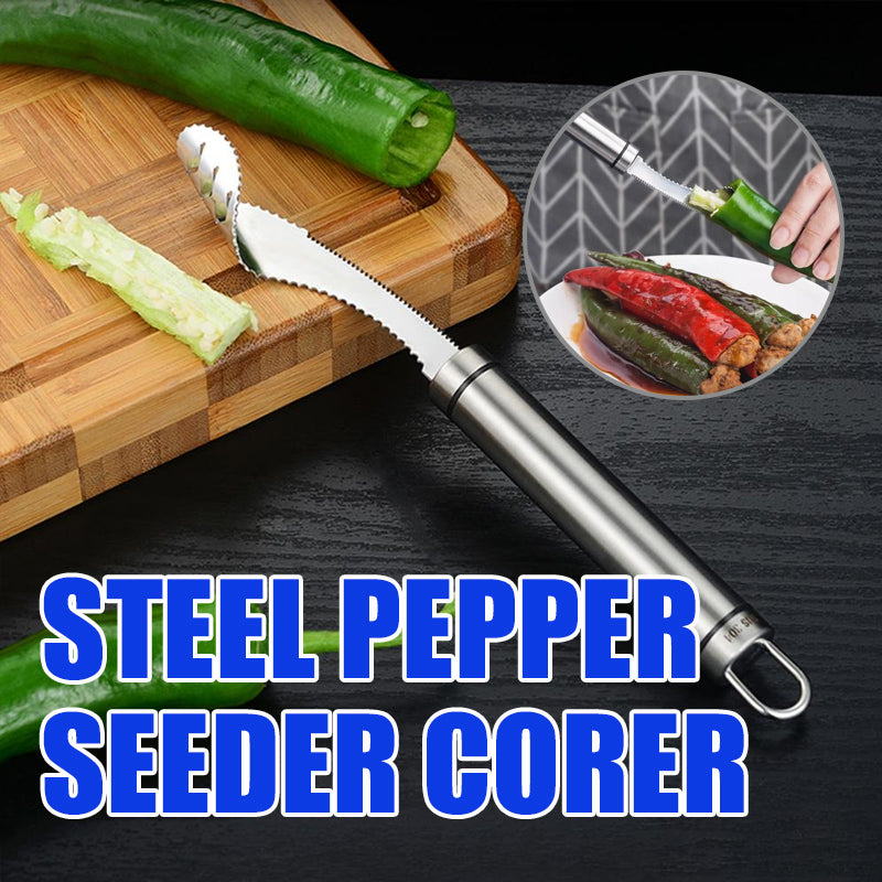 Steel Pepper Seeder Corer