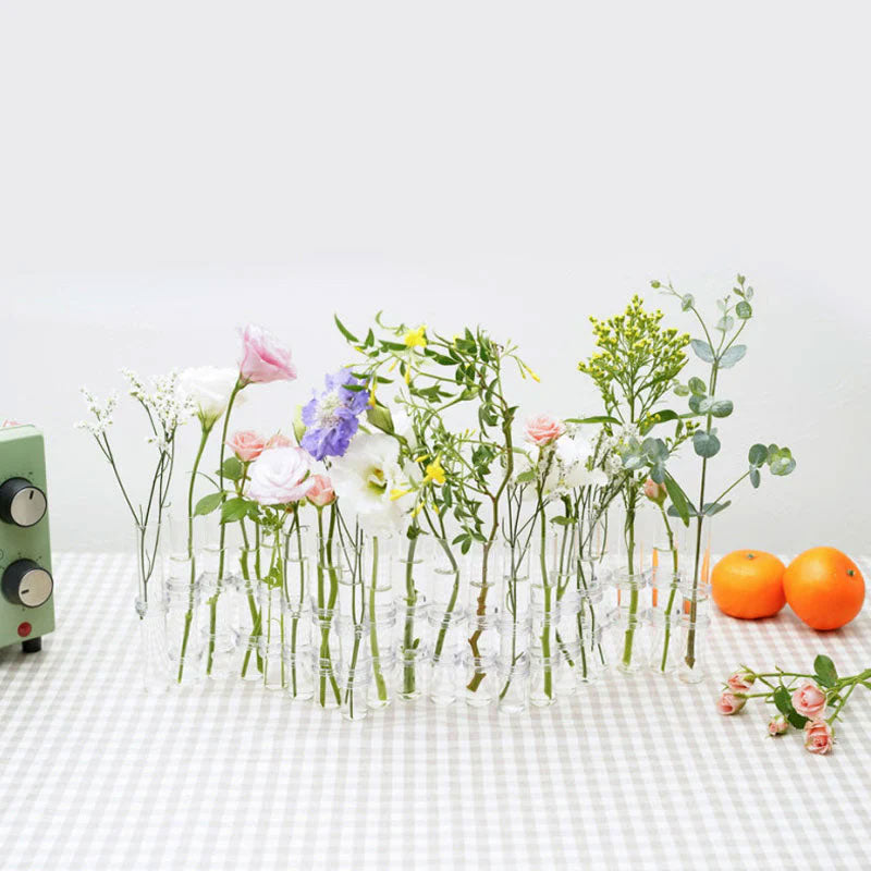 Ins Test Tube Transparent Glass Vase