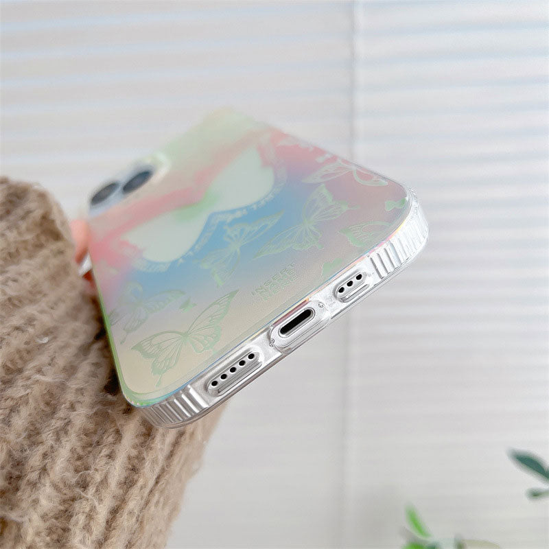 Gradient Butterfly Phone Case