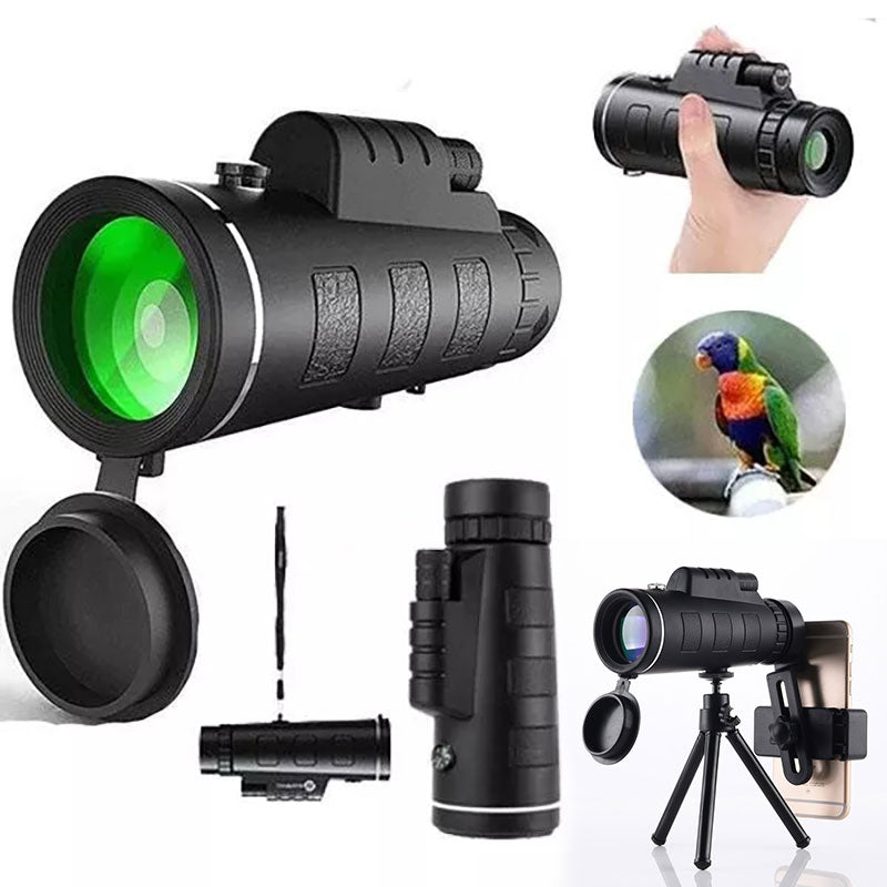 HD Monocular with Smartphone Holder