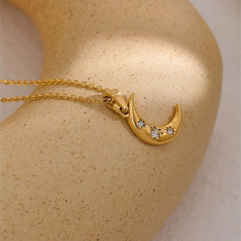 Sun and Moon Necklace