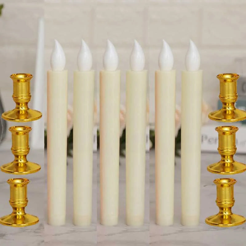 Long Pole Electronic Candle Light