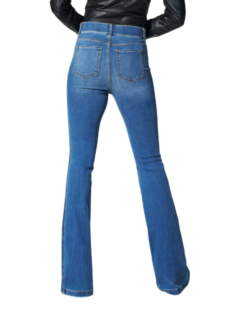 Women's No-Button Stretch Flare Jeans (Buy 2 Free Shipping)