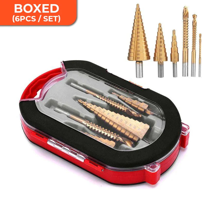 Titanium Plating Drill Bit Set（6 Pcs)