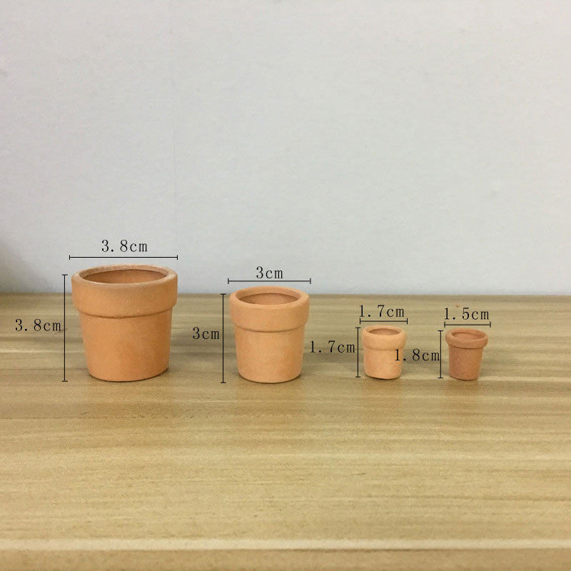 Miniature Ceramic Succulent Pots