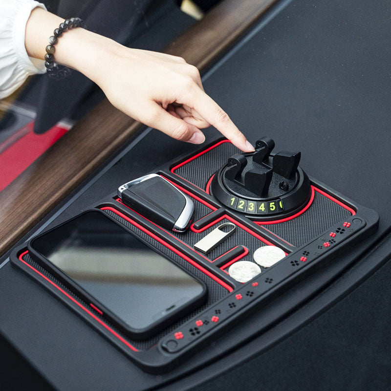 Car Mobile Phone Anti-slip Mat 360 Rotating Navigator Bracket