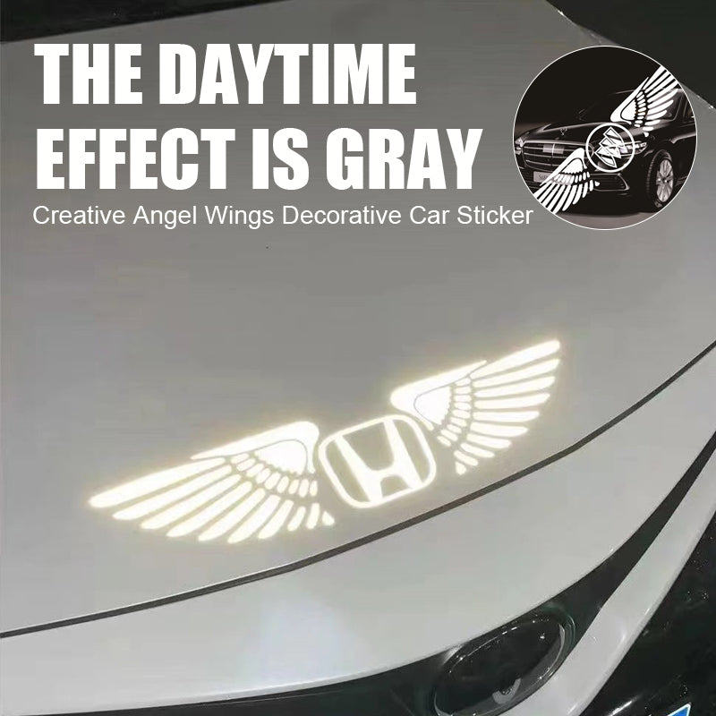 Creative Angel Wings Decorative Car Sticker