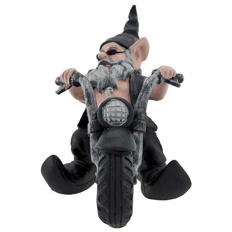 Gnomes Statue Motorcycle Bikers