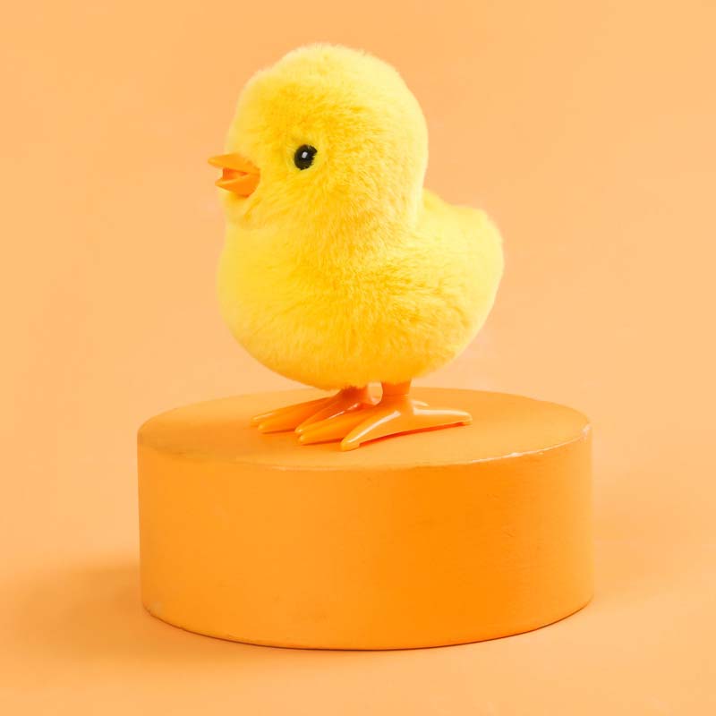 Plush Jumping Chicken Toy