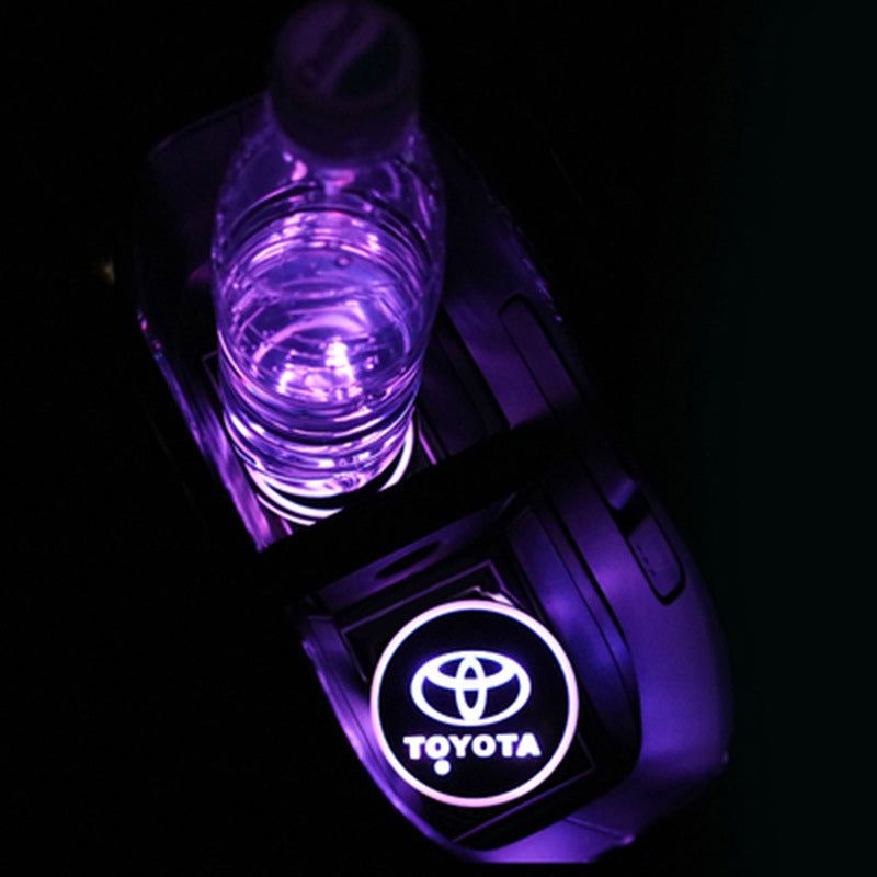 Car LED Cup Holder Lights