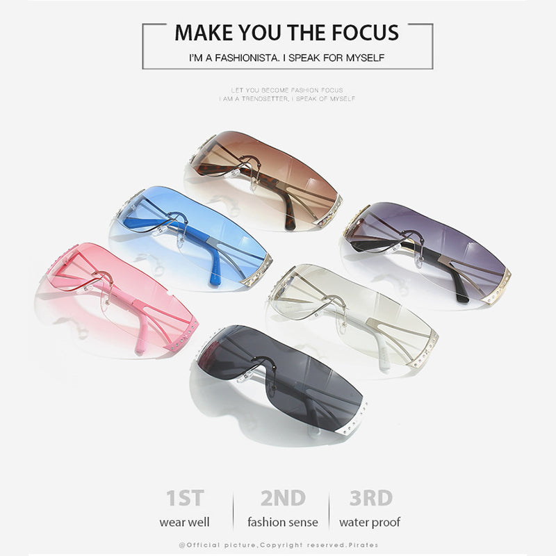 Folbom - Frameless One-piece Fashion Glasses