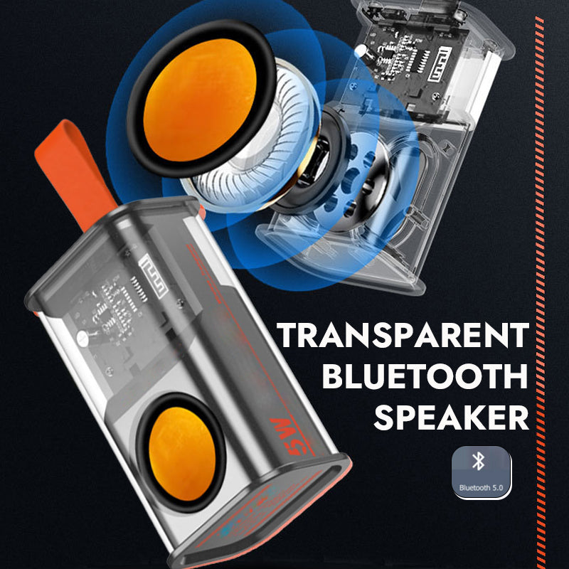 Transparent Mecha Wireless Bluetooth Speaker